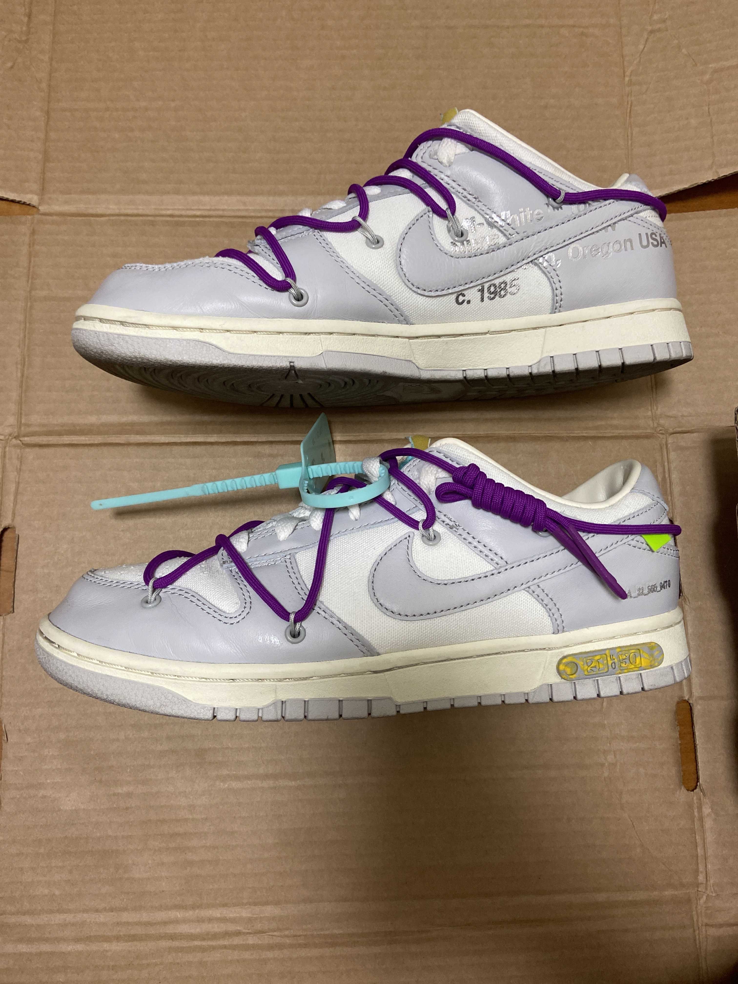Off-White × Nike Dunk Low 1 of 50 "Lot.21"