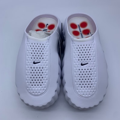 Nike Mind 001 Mules "White/Speed Red"