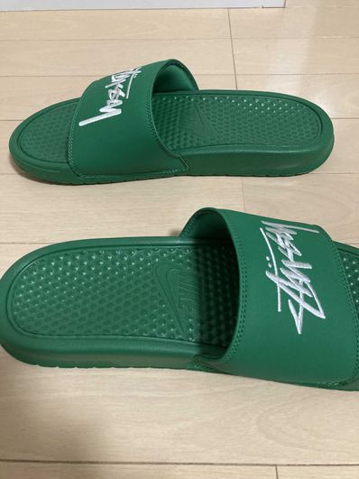 Stussy × Nike Benassi Slide Sandal "Pain"