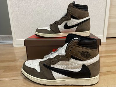 Travis Scott × Nike Air Jordan 1 Retro High OG TS SP "Sail/Dark Mocha"
