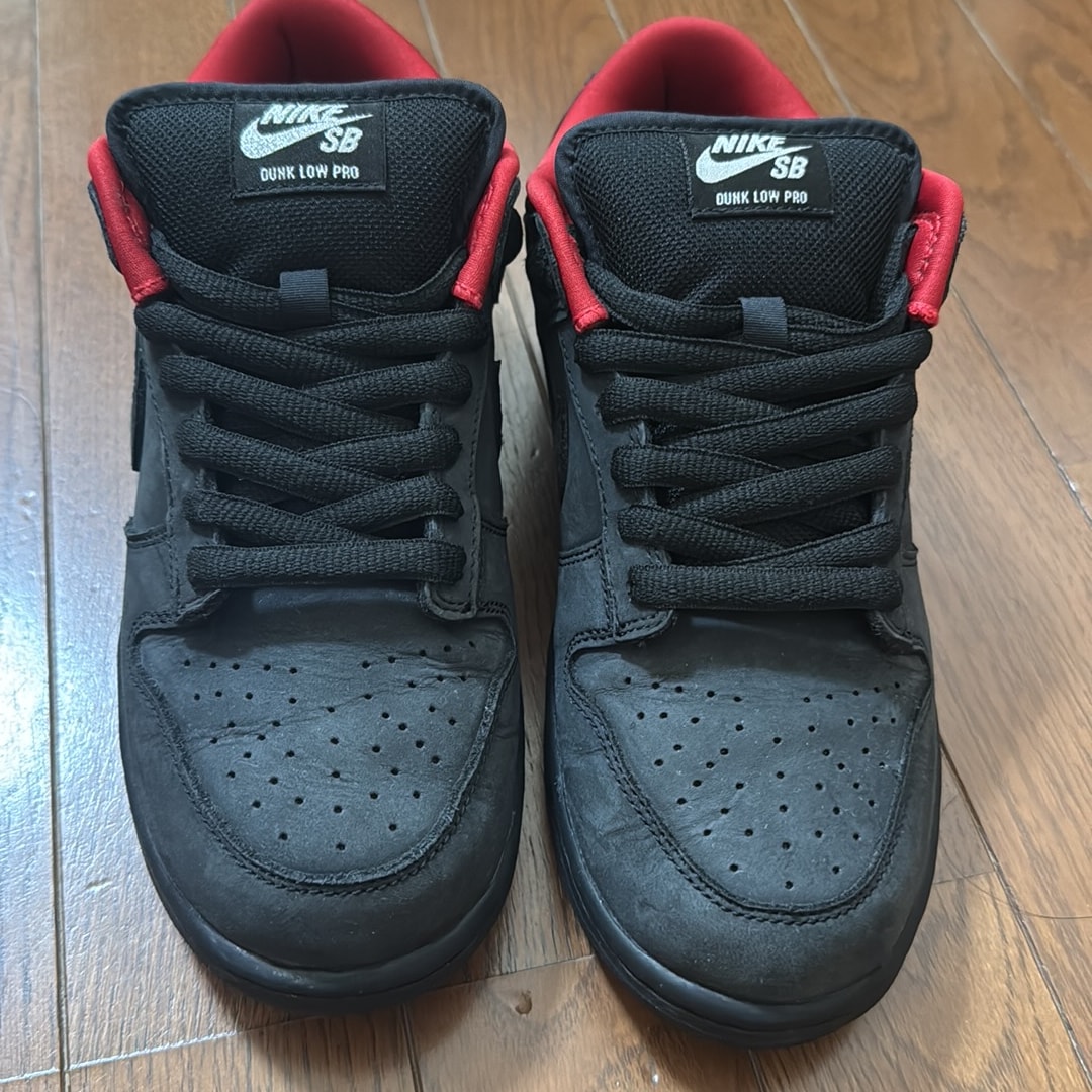 Supreme × Nike SB Dunk Low "Black" (25FW Week2)