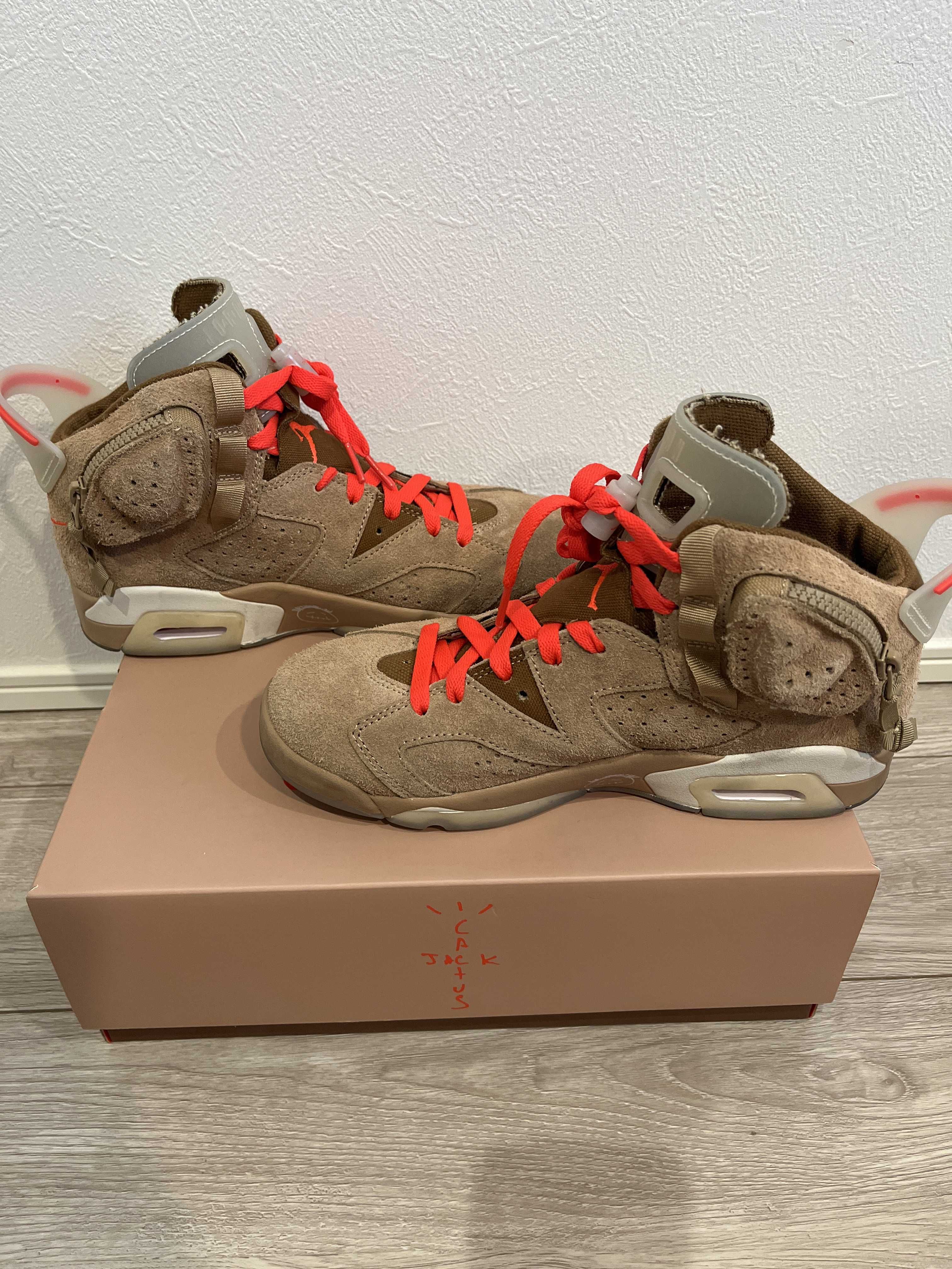 Travis Scott × Nike Air Jordan 6 "British Khaki"