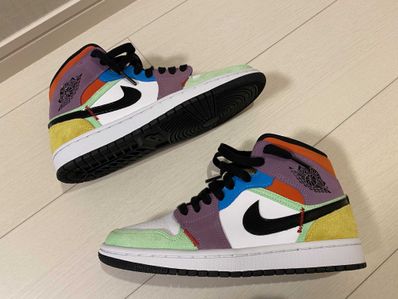 Nike Women's Air Jordan 1 Mid "Multi Color"
