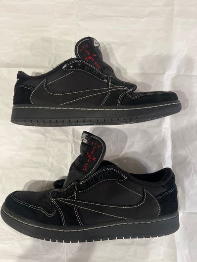 Travis Scott × Nike Air Jordan 1 Low OG SP "Black Phantom"