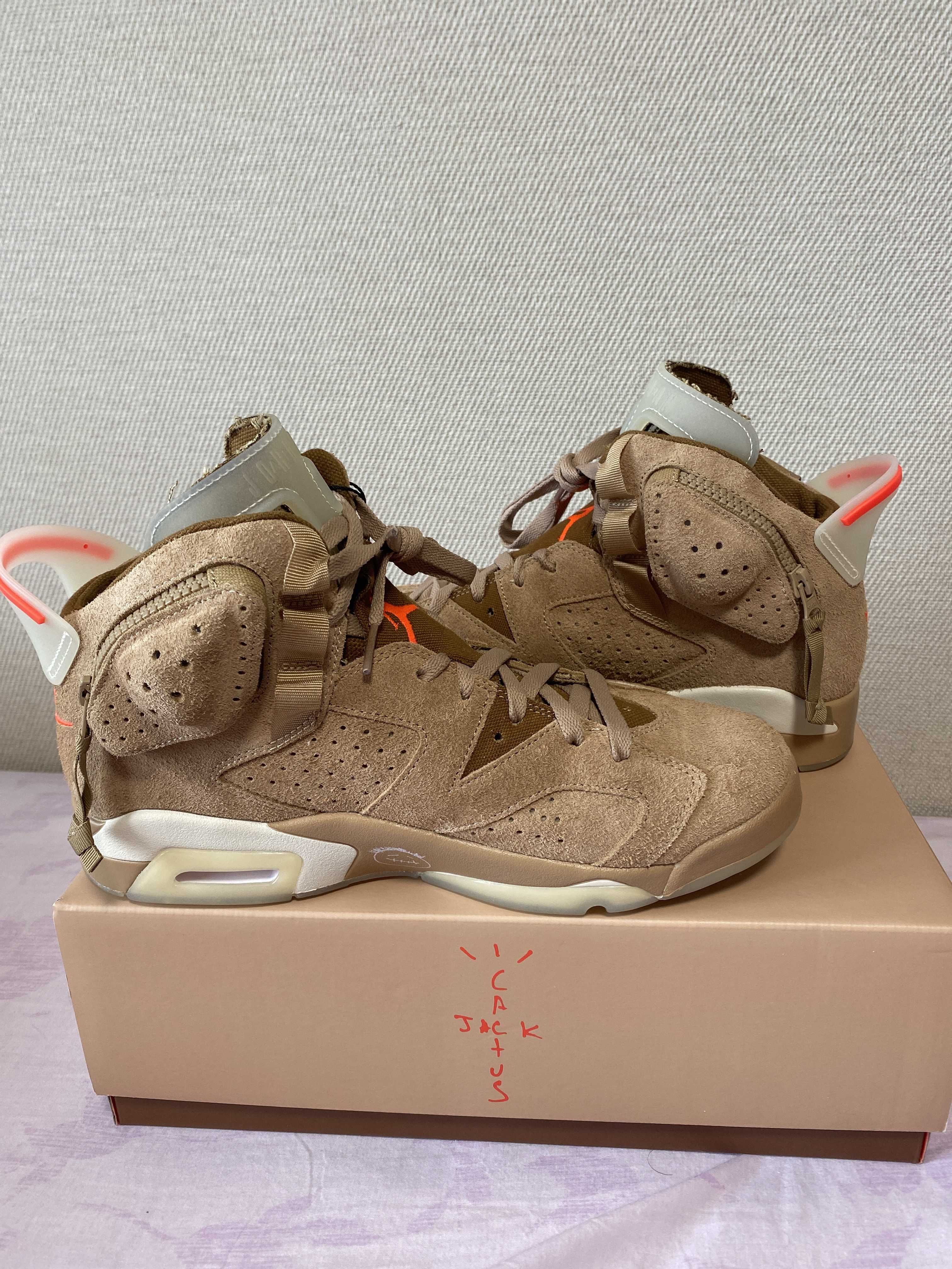 Travis Scott × Nike Air Jordan 6 "British Khaki"