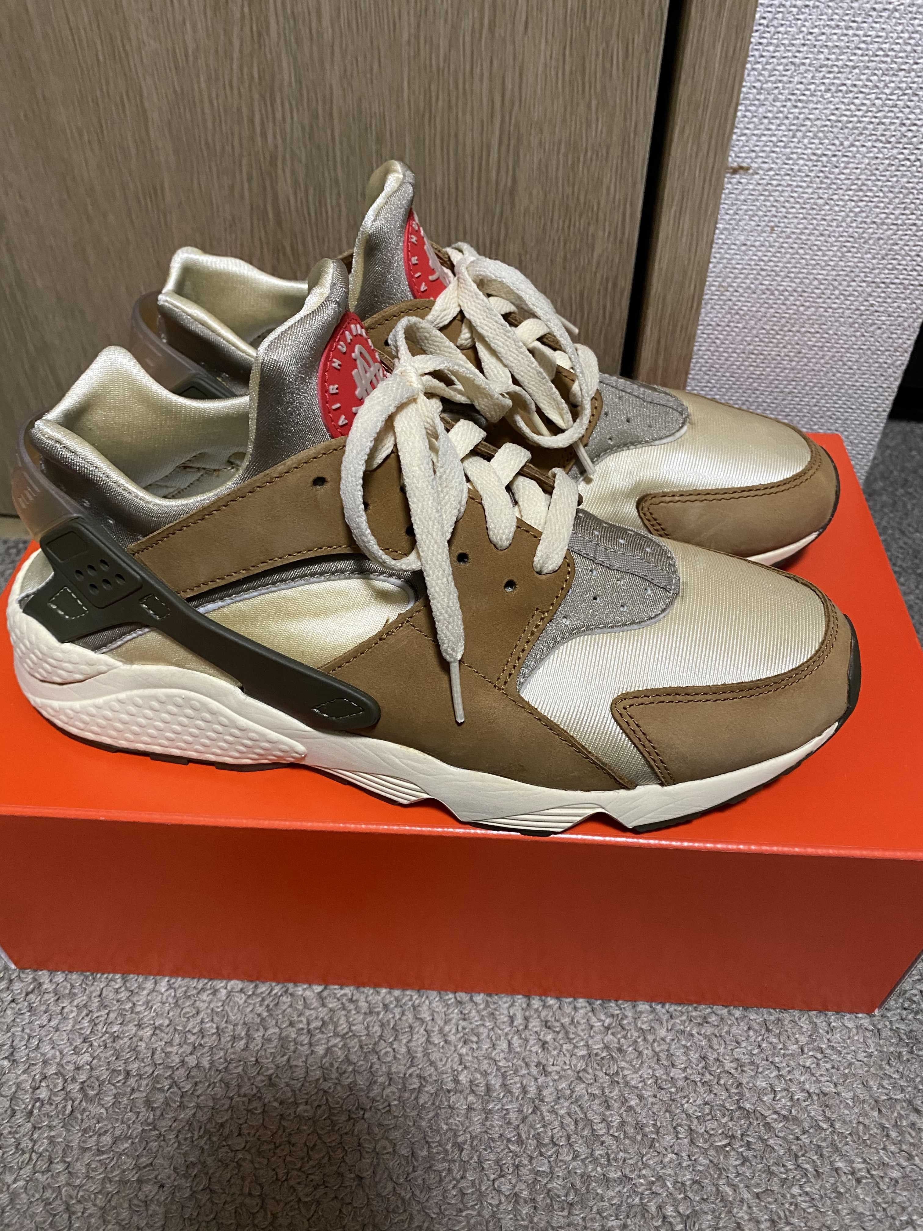 Stussy × Nike Air Huarache "Desert Oak"