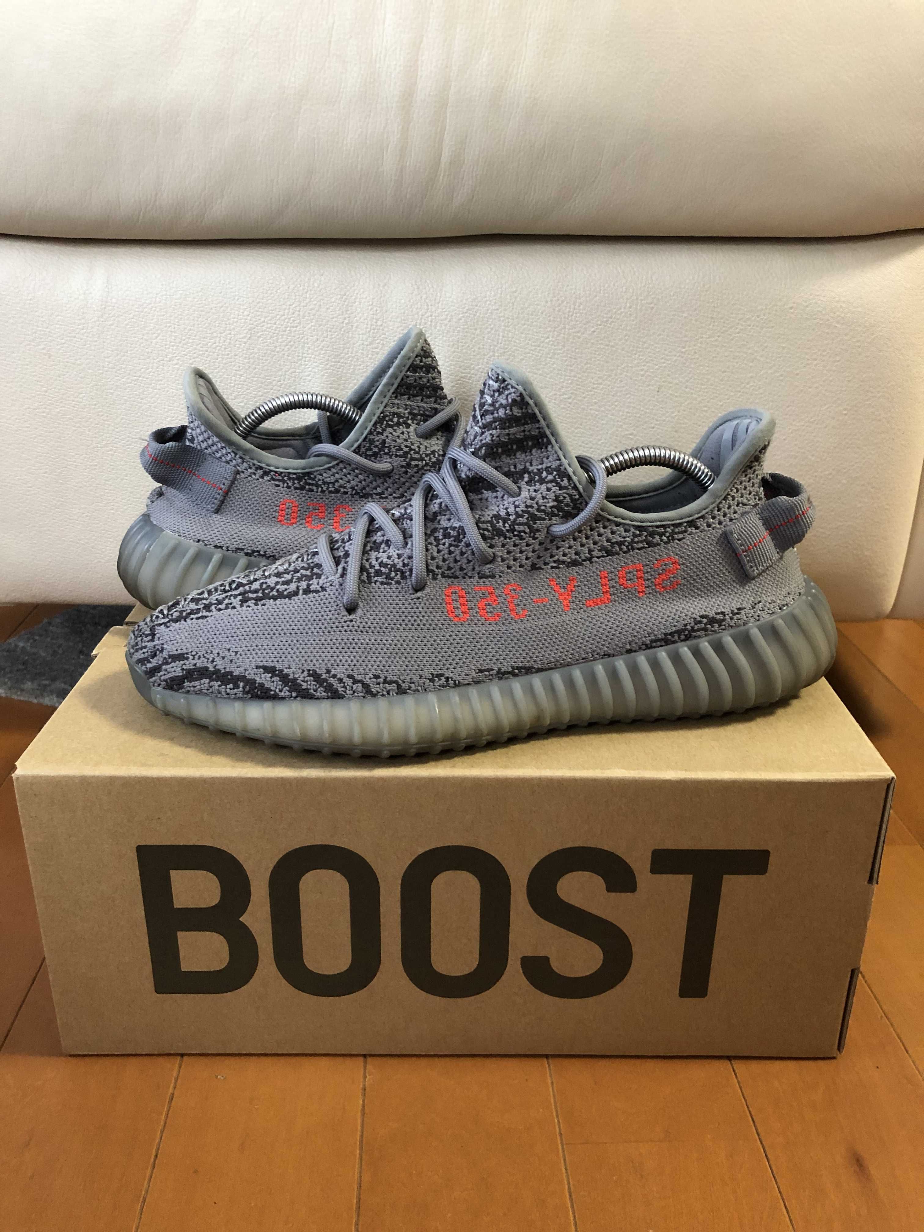 adidas Yeezy Boost 350 V2 "Grey/Bold Orange/DGH Solid Grey"