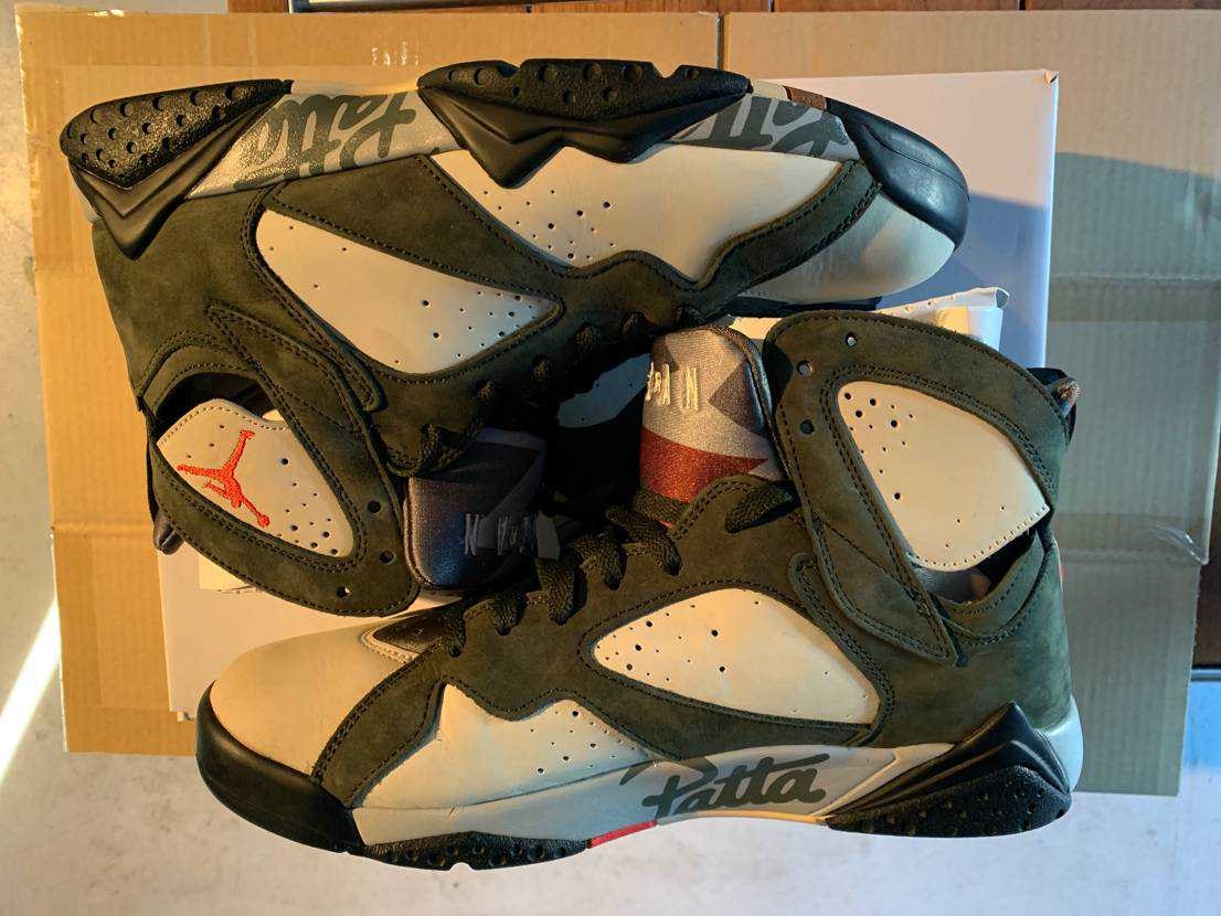 PATTA × NIKE AIR JORDAN 7 RETRO "SEQUOIA"