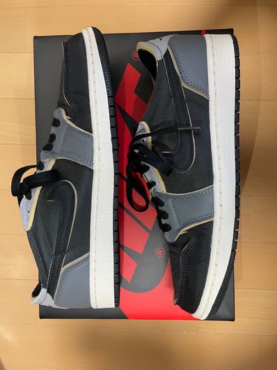 Nike Air Jordan 1 Low OG EX "Black and Smoke Grey"
