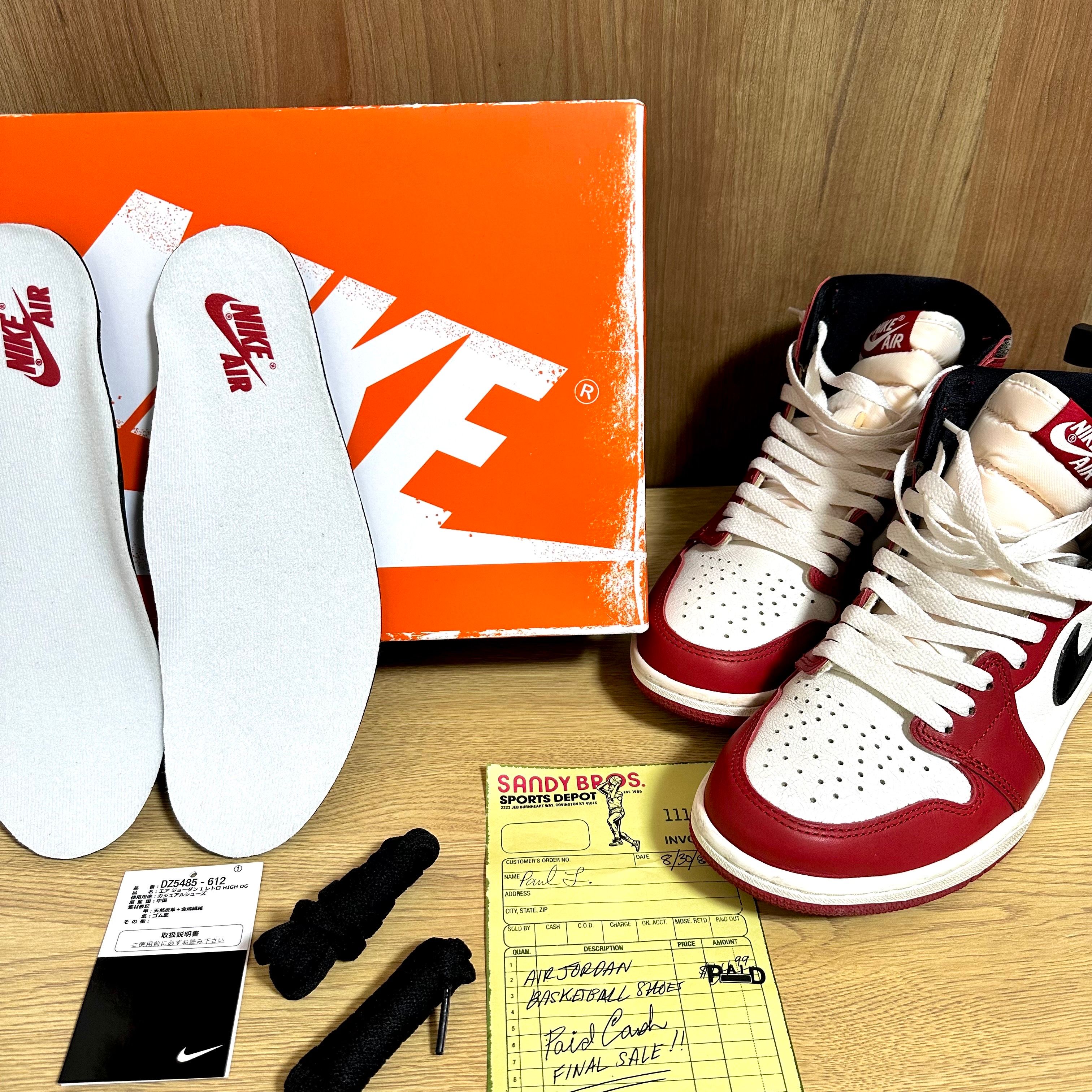 Nike Air Jordan 1 High OG "Lost & Found/Chicago"
