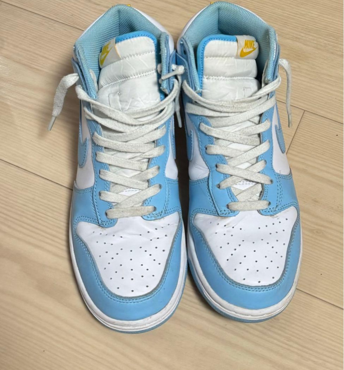 ナイキ ダンク ハイ "ブルーチル"