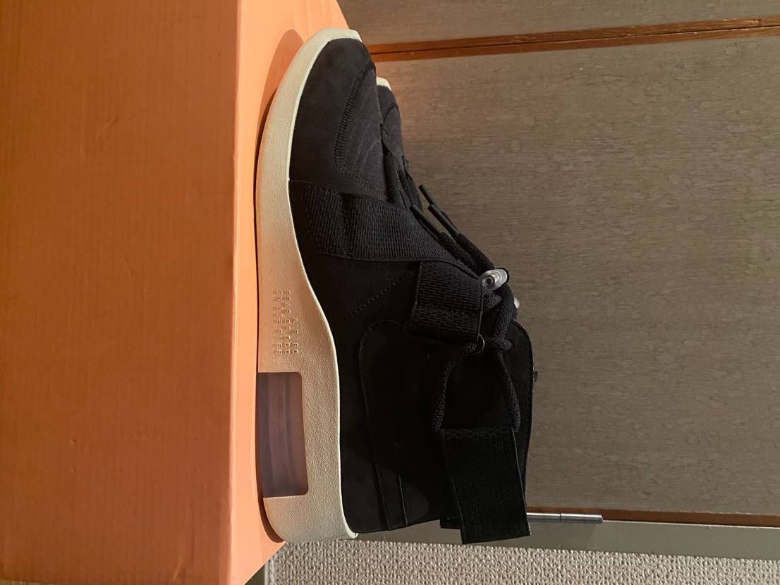 FEAR OF GOD × Nike Air Fear Of God Raid "Black"