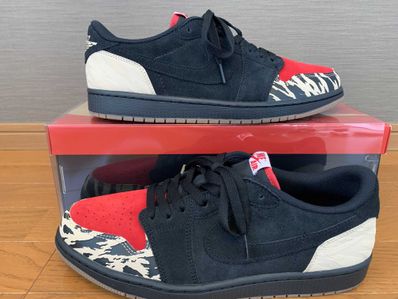 Sole Fly × Nike Air Jordan 1 Low "Black and Sport Red"