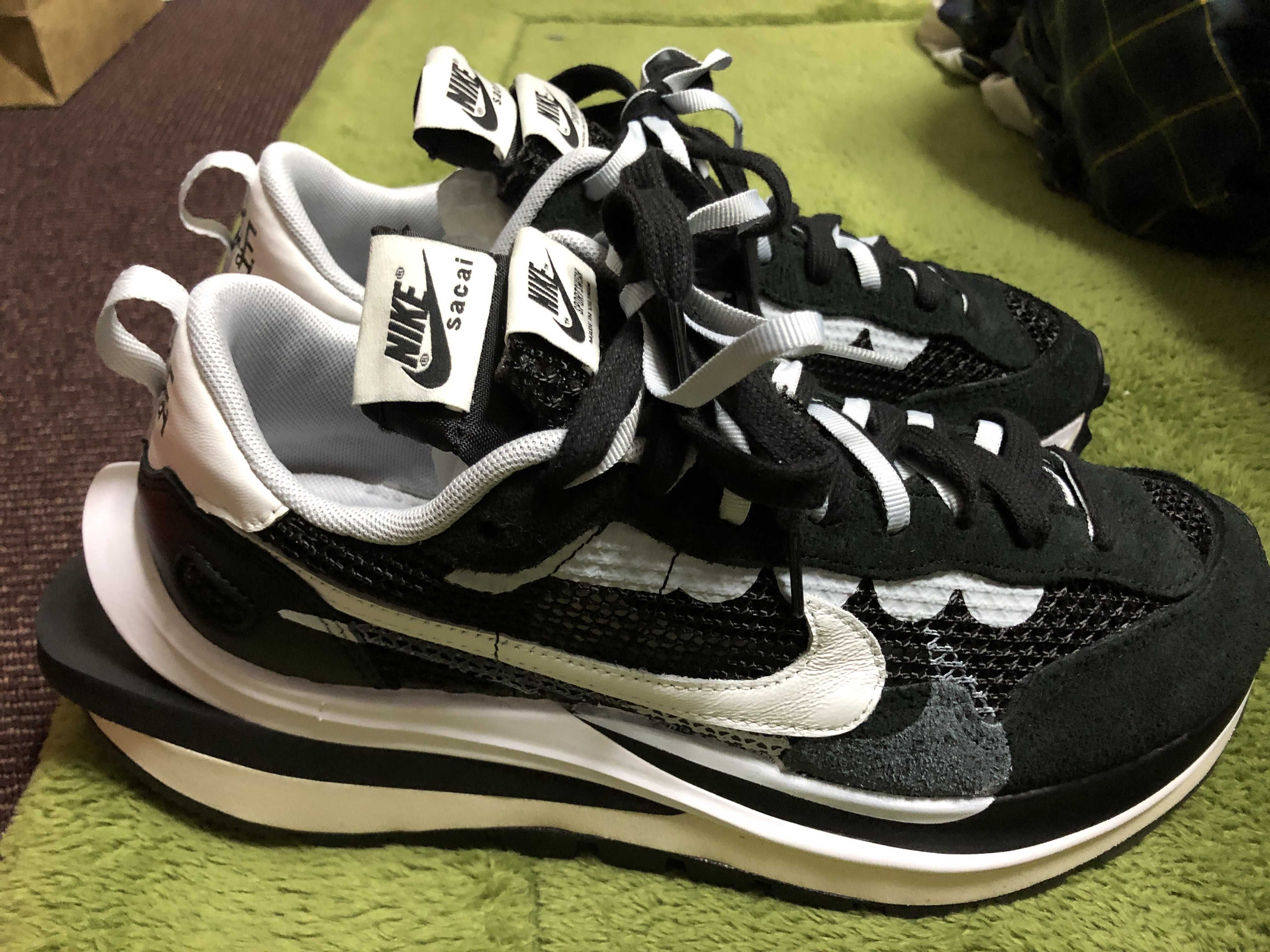 sacai × Nike Vapor Waffle "Black and White"