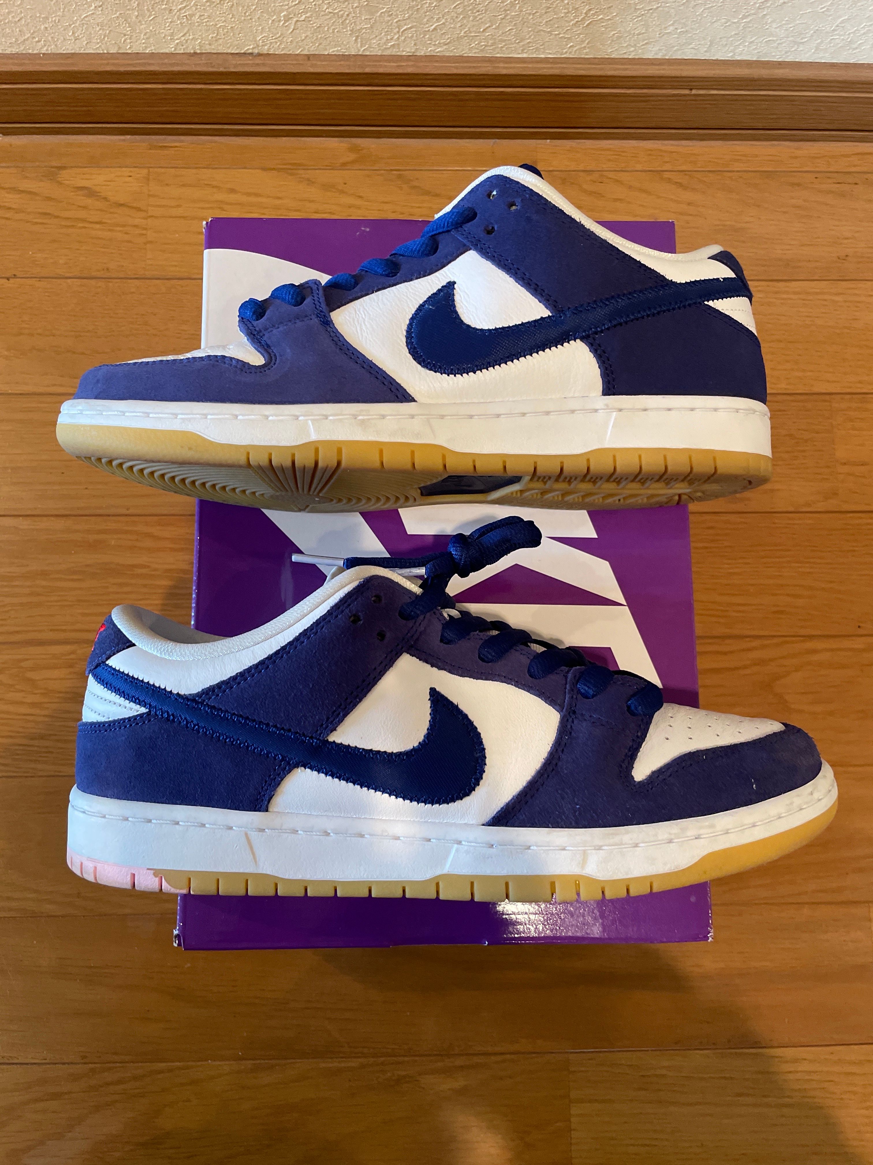 Nike SB Dunk Low "Los Angeles Dodgers/Deep Royal Blue"