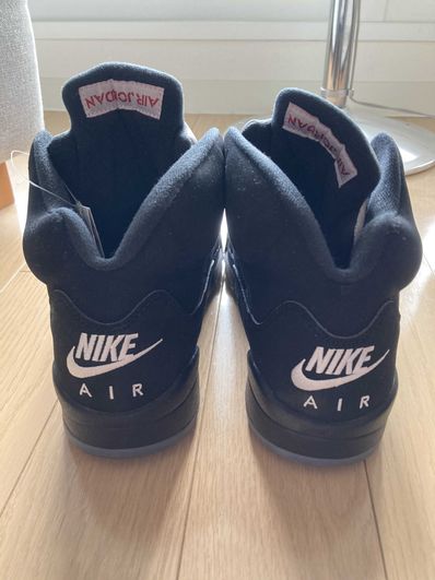 Nike Air Jordan 5 Retro OG "Black/Fire Red/Metallic Silver/White" (2016)