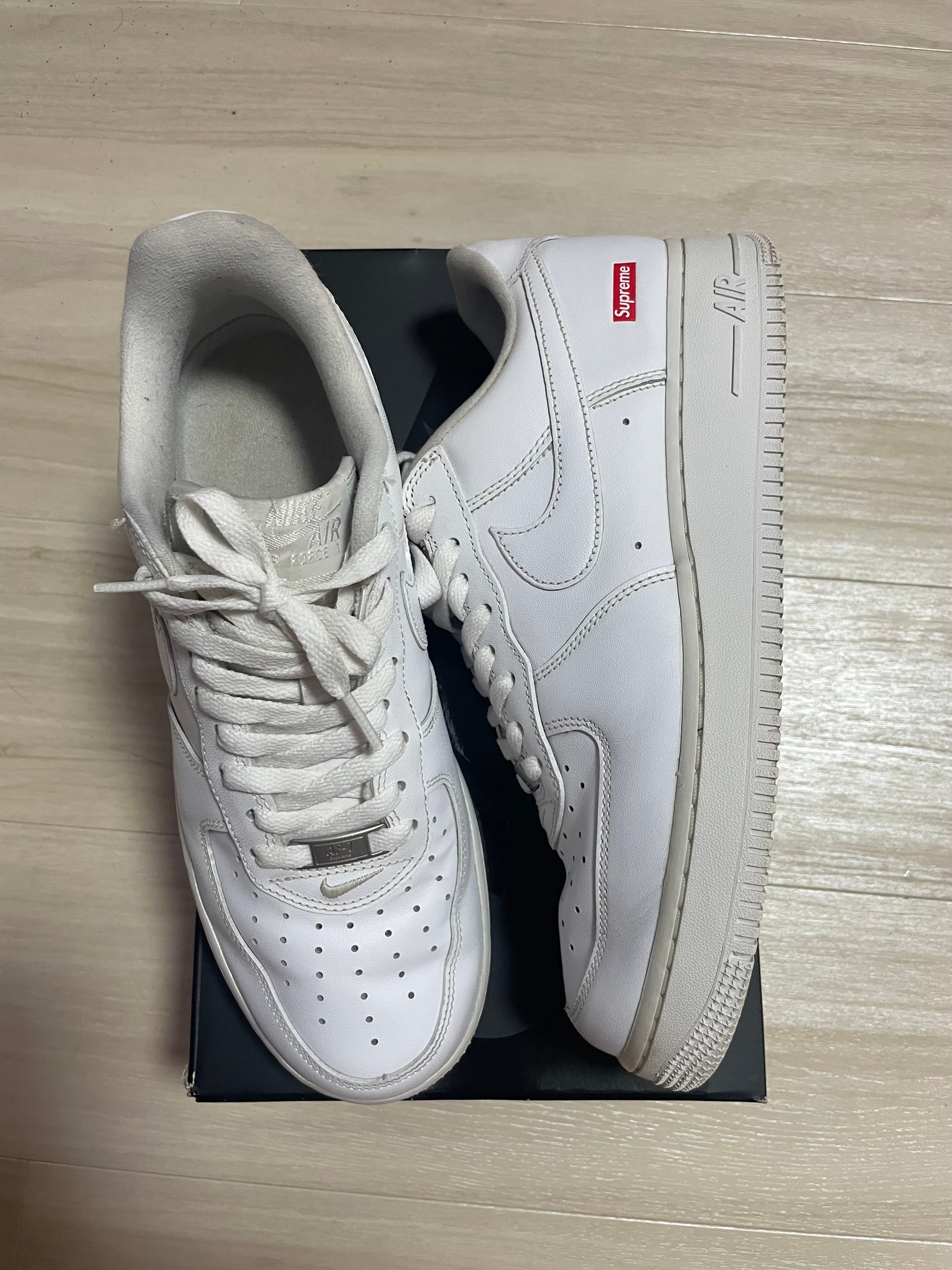 Supreme × Nike Air Force 1 Low "White"