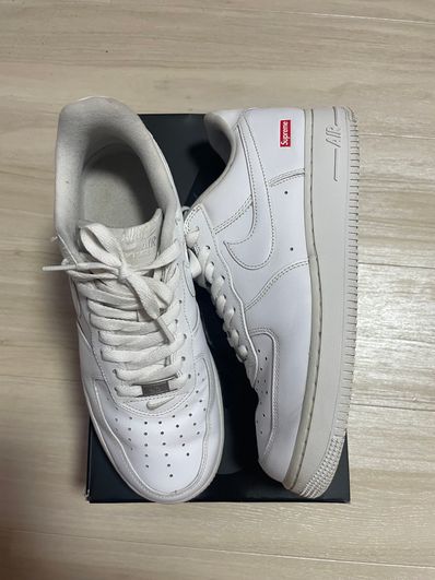 Supreme × Nike Air Force 1 Low "White"