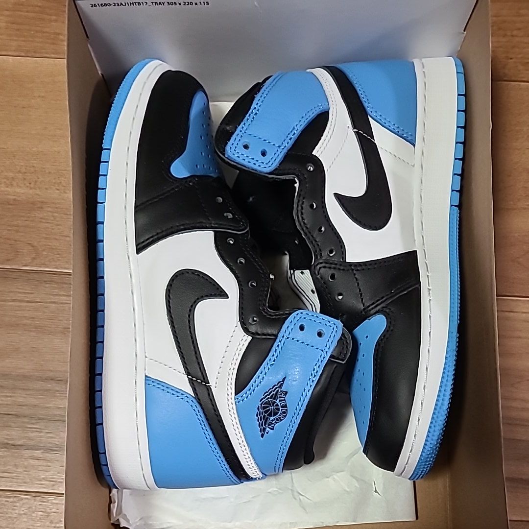 Nike GS Air Jordan 1 Retro High OG "University Blue/UNC Toe"
