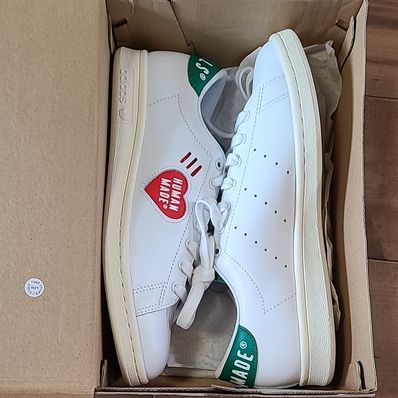 HUMAN MADE × adidas Stan Smith "Footwear White/Green"
