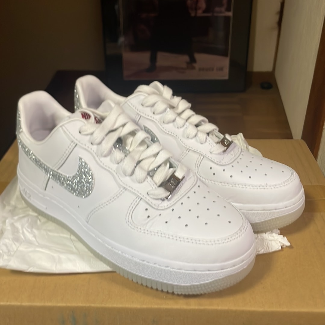 Nike Women's Air Force 1 '07 LX "White/Cool Grey/Multi Color"