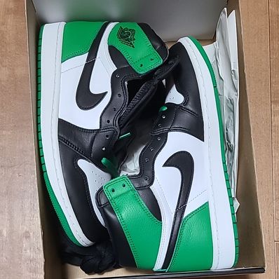 Nike Air Jordan 1 Retro High OG "Celtics/Black and Lucky Green" (2023)