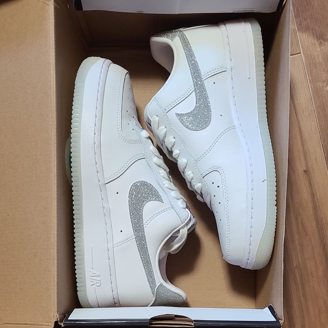 Nike Women's Air Force 1 '07 LX "White/Cool Grey/Multi Color"