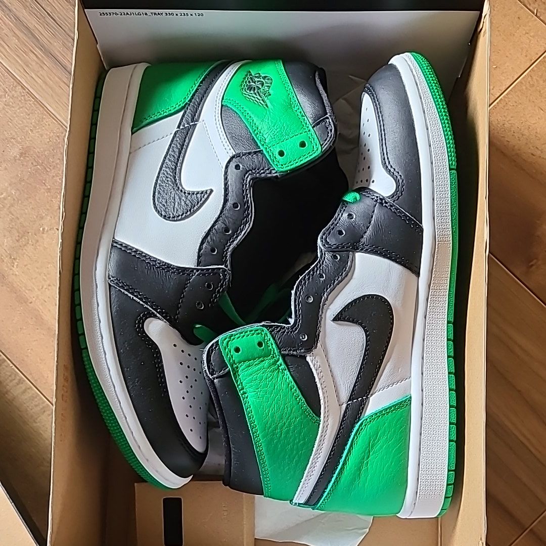 Nike Air Jordan 1 Retro High OG "Celtics/Black and Lucky Green" (2023)