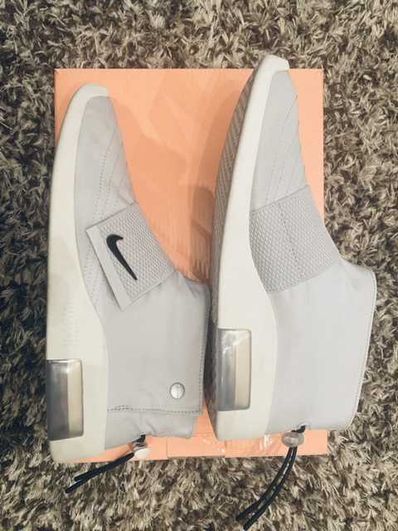 Fear Of God × Nike Air Moccasin "Pure Platinum"