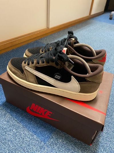 Travis Scott × Nike Air Jordan 1 Low OG SP-T "Black/Dark Mocha"