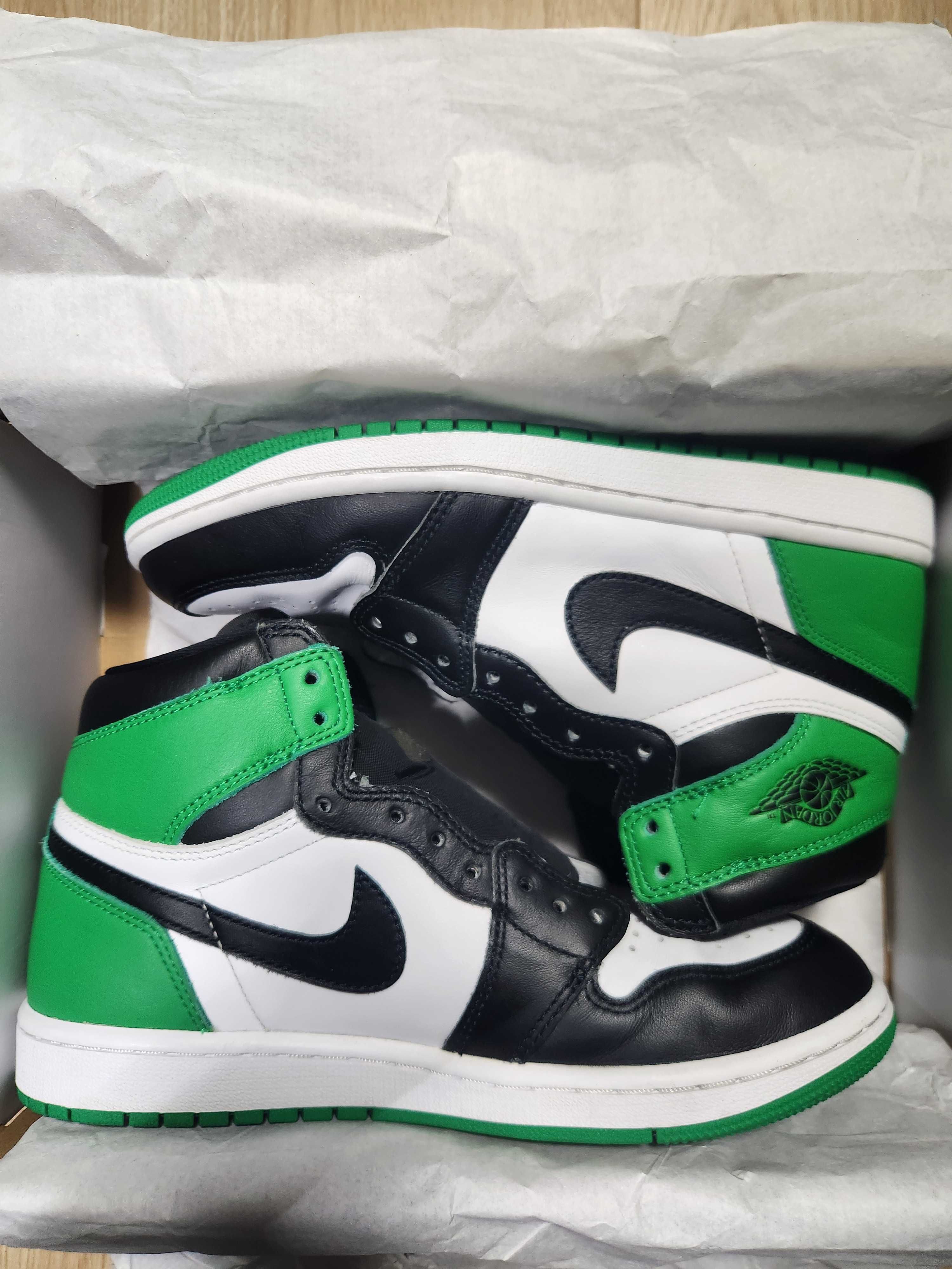 Nike Air Jordan 1 Retro High OG "Celtics/Black and Lucky Green" (2023)