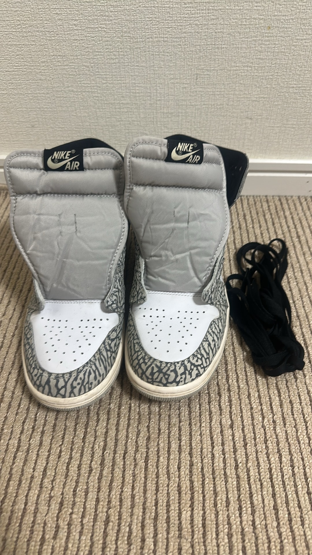Nike Air Jordan 1 High OG "White Cement/Safari"