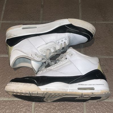 Fragment × Nike Air Jordan 3 "White/Black"