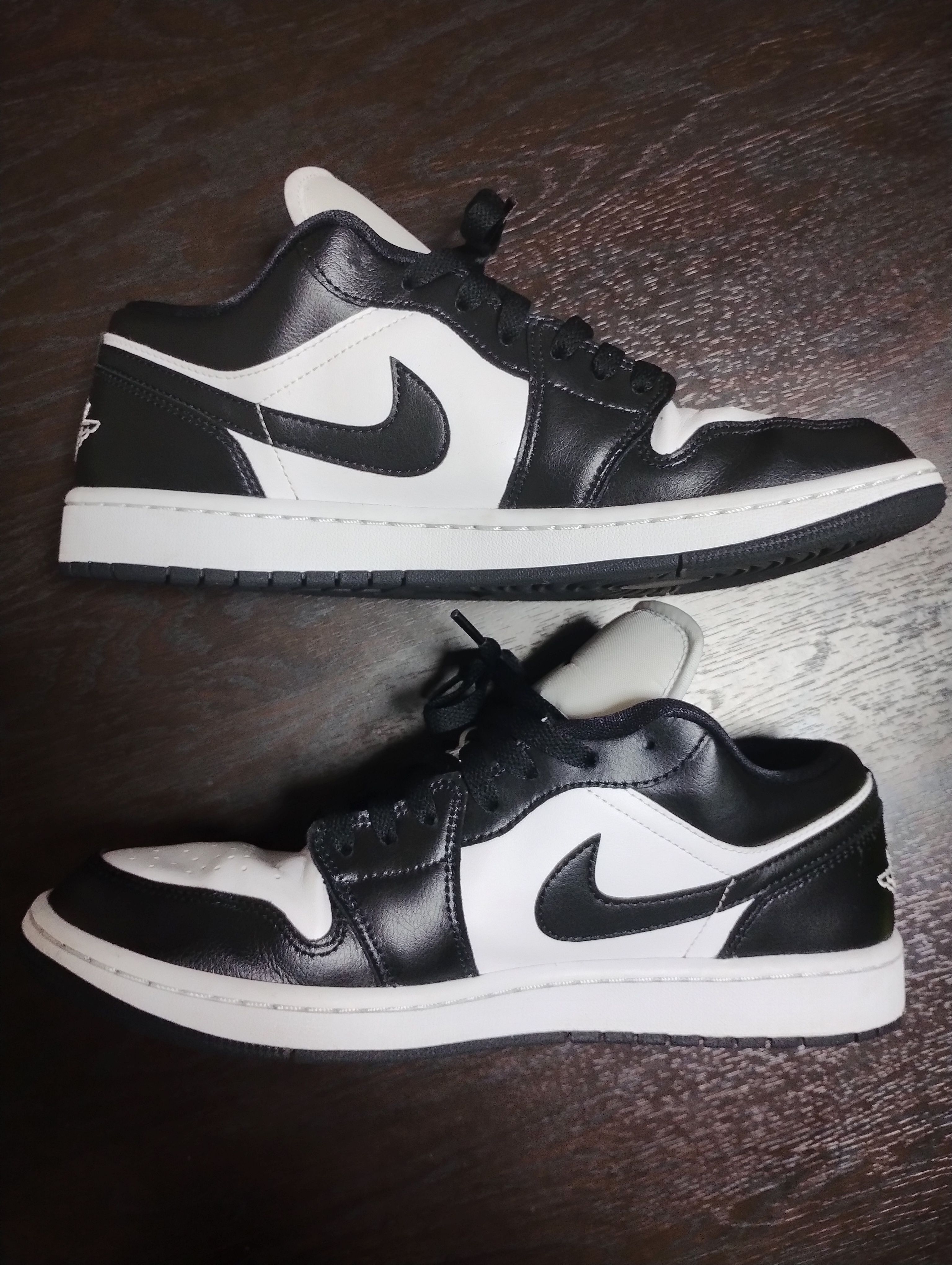 Nike Women's Air Jordan 1 Low "White/Black"