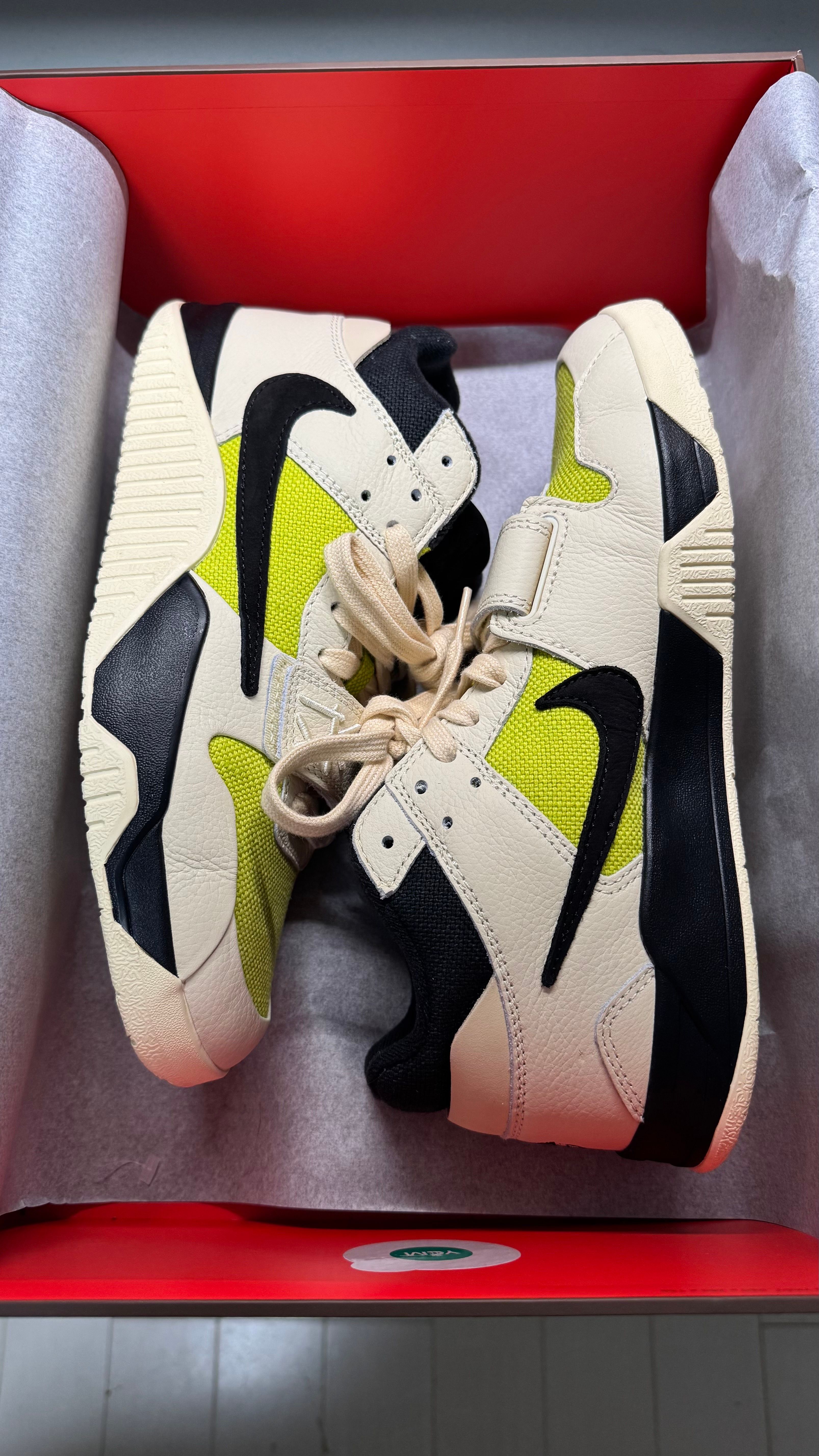 Travis Scott × Nike Jordan Jumpman Jack TR CJ1 T-Rexx "Bright Cactus"