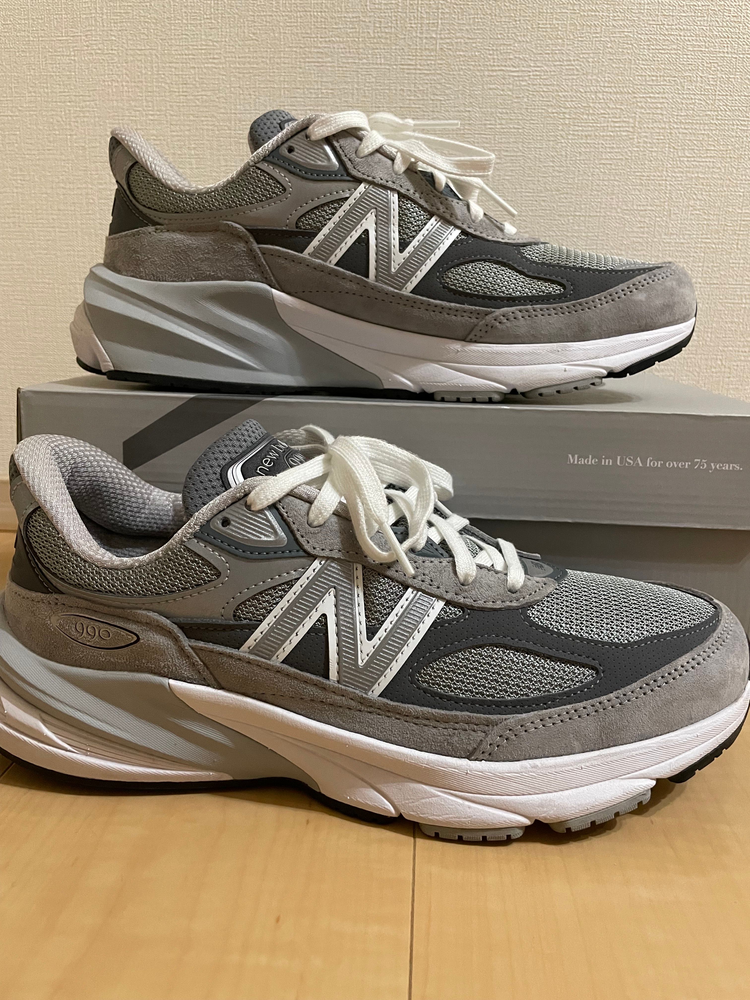 New Balance 990V6 "Gray" (Heel Logo NB)