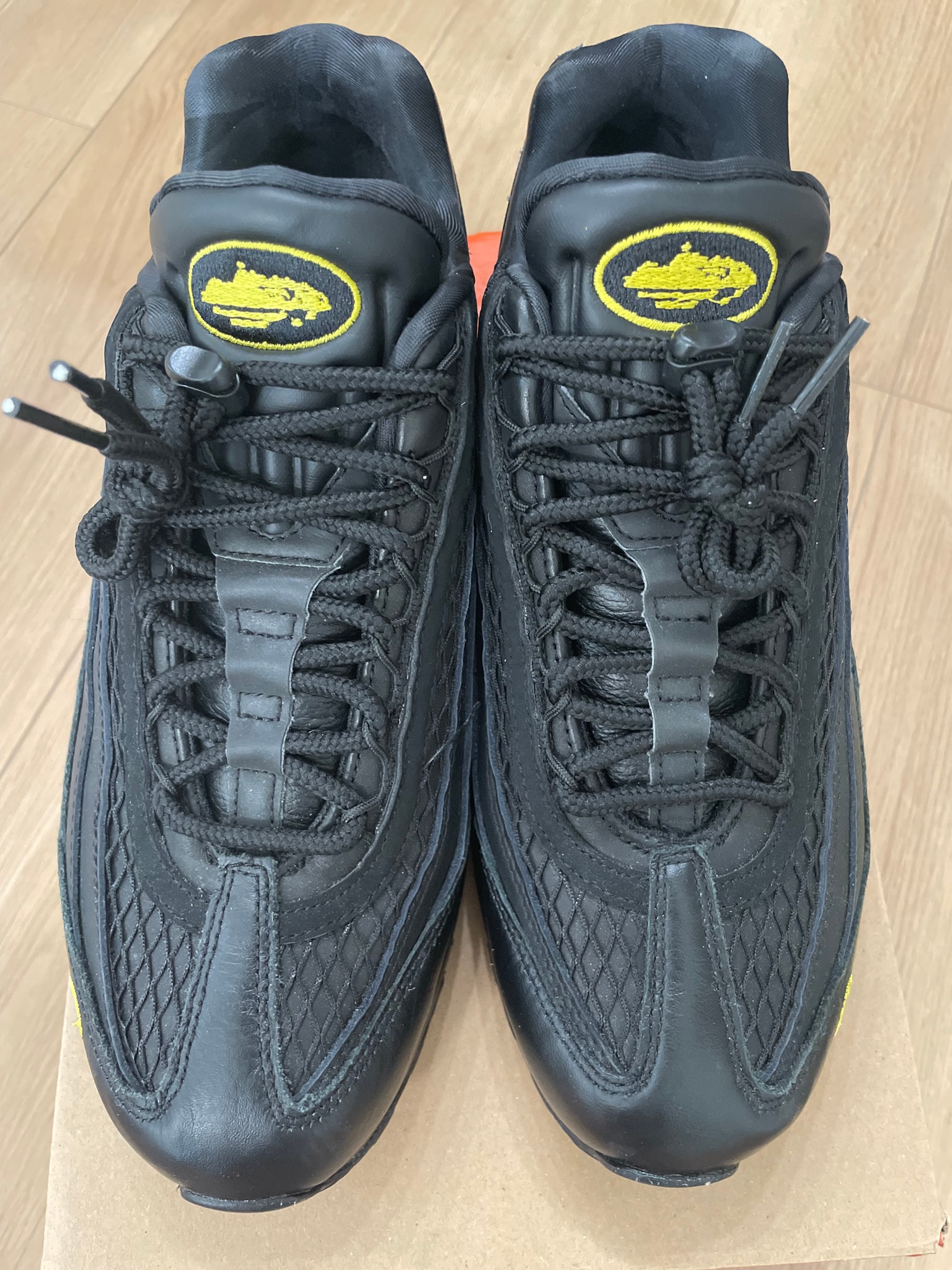 Corteiz × Nike Air Max 95 "Black and Tour Yellow"