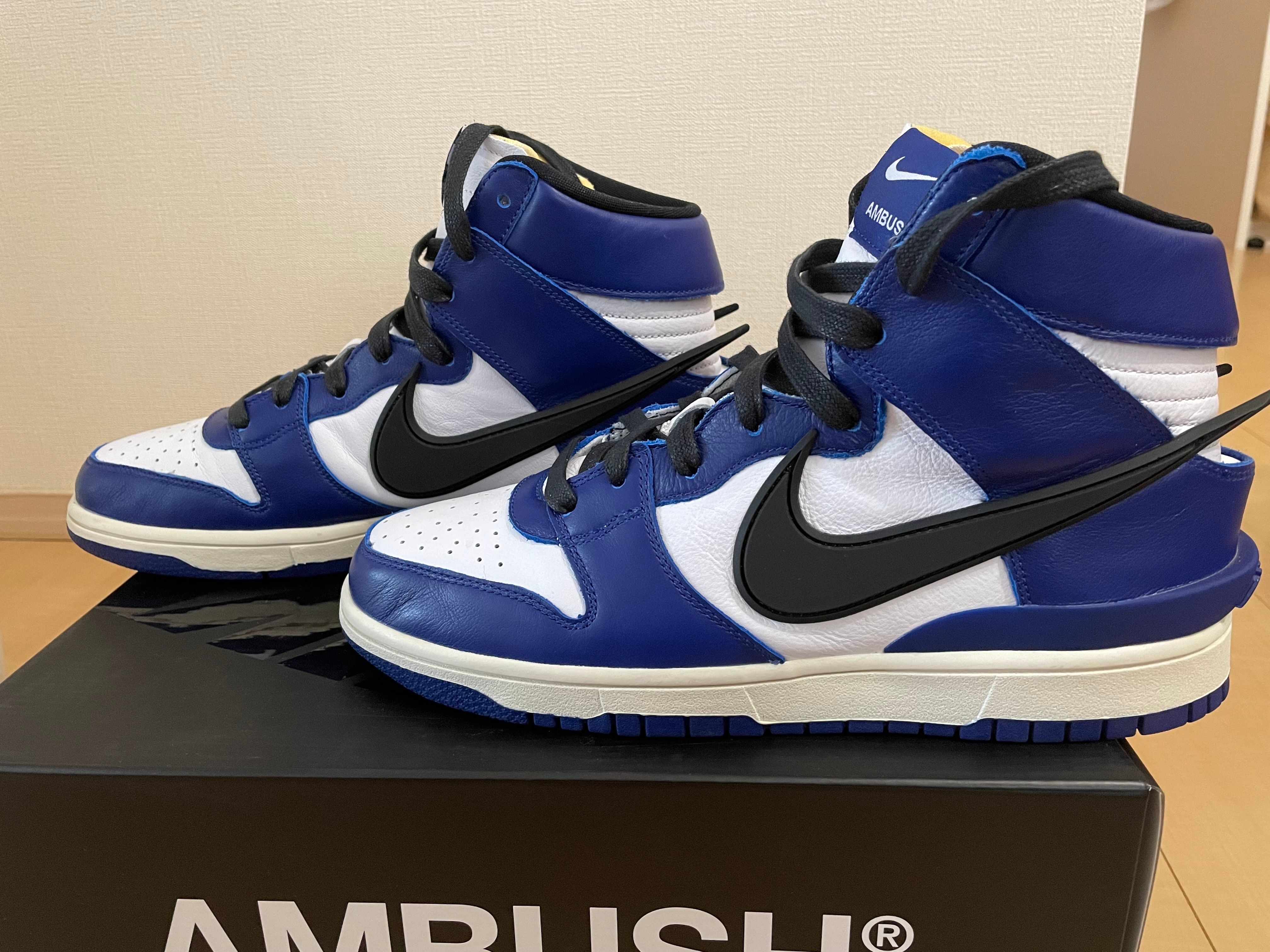 AMBUSH × NIKE DUNK HIGH "DEEP ROYAL"