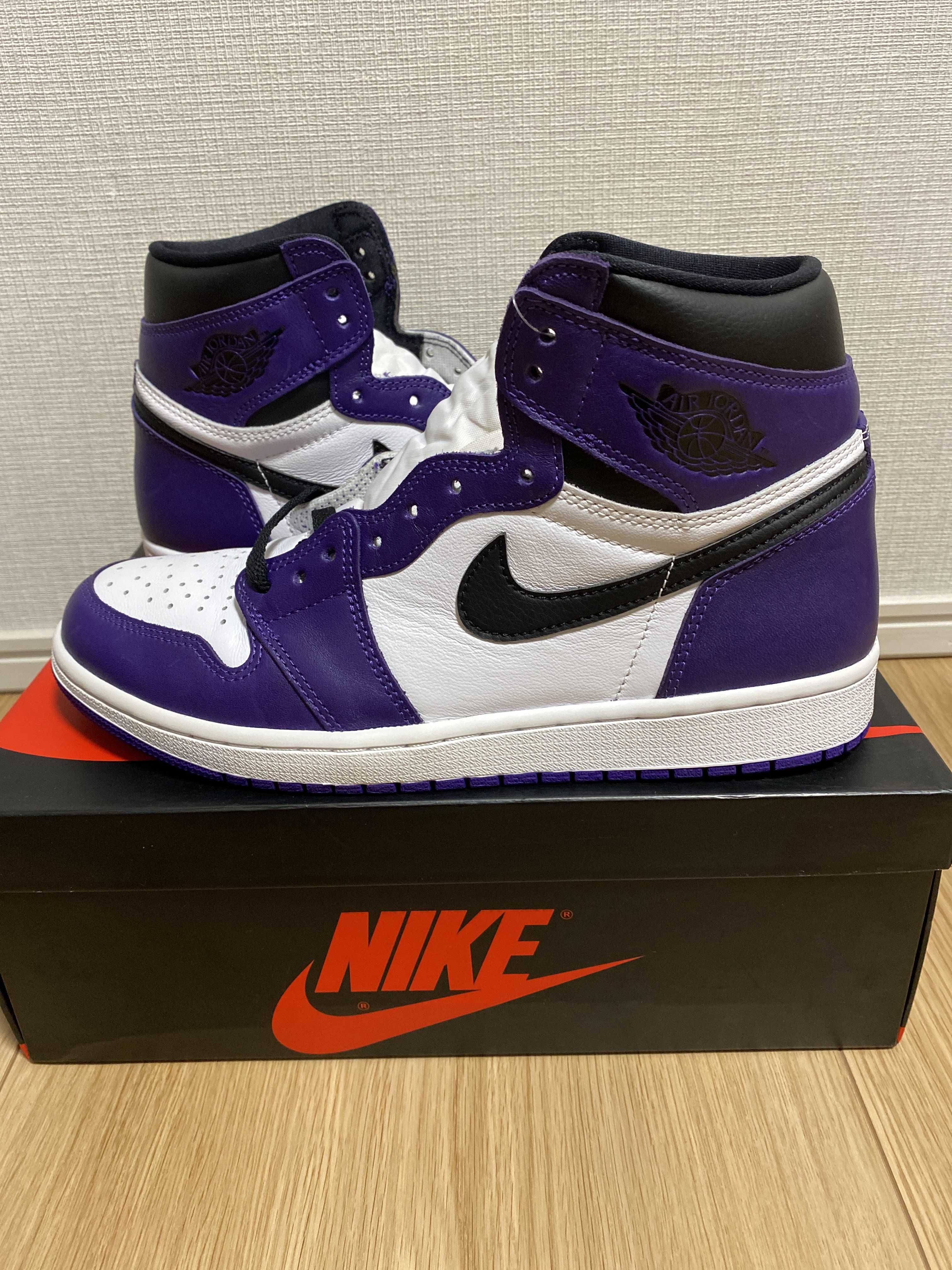 Nike Air Jordan 1 Retro High OG "Court Purple White/Black" (2020)   