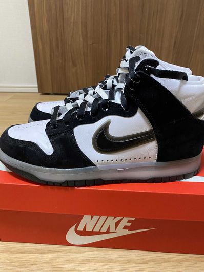 SLAM JAM x NIKE DUNK HIGH "WHITE/CLEAR BLACK"