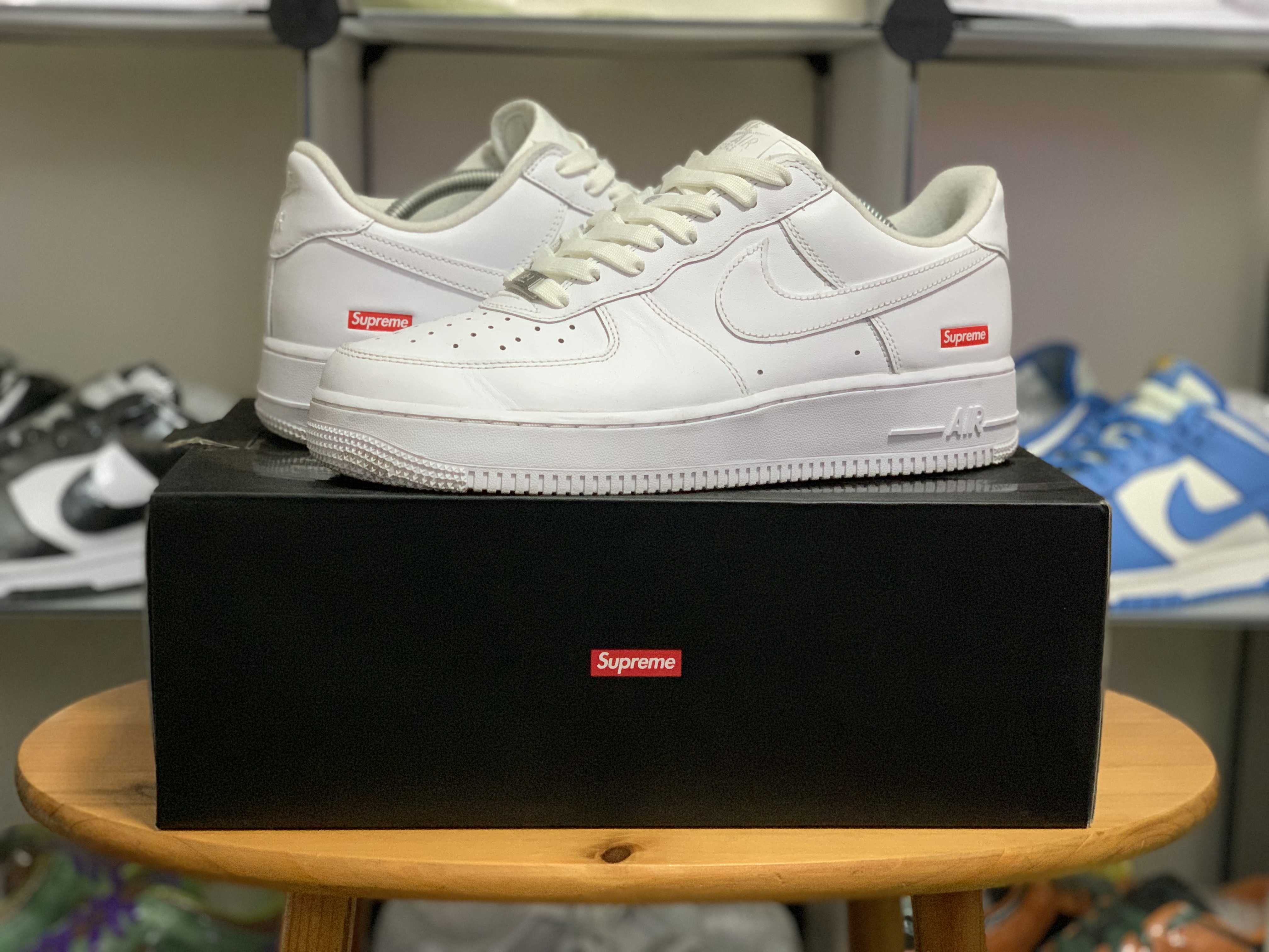 Supreme × Nike Air Force 1 Low "White"