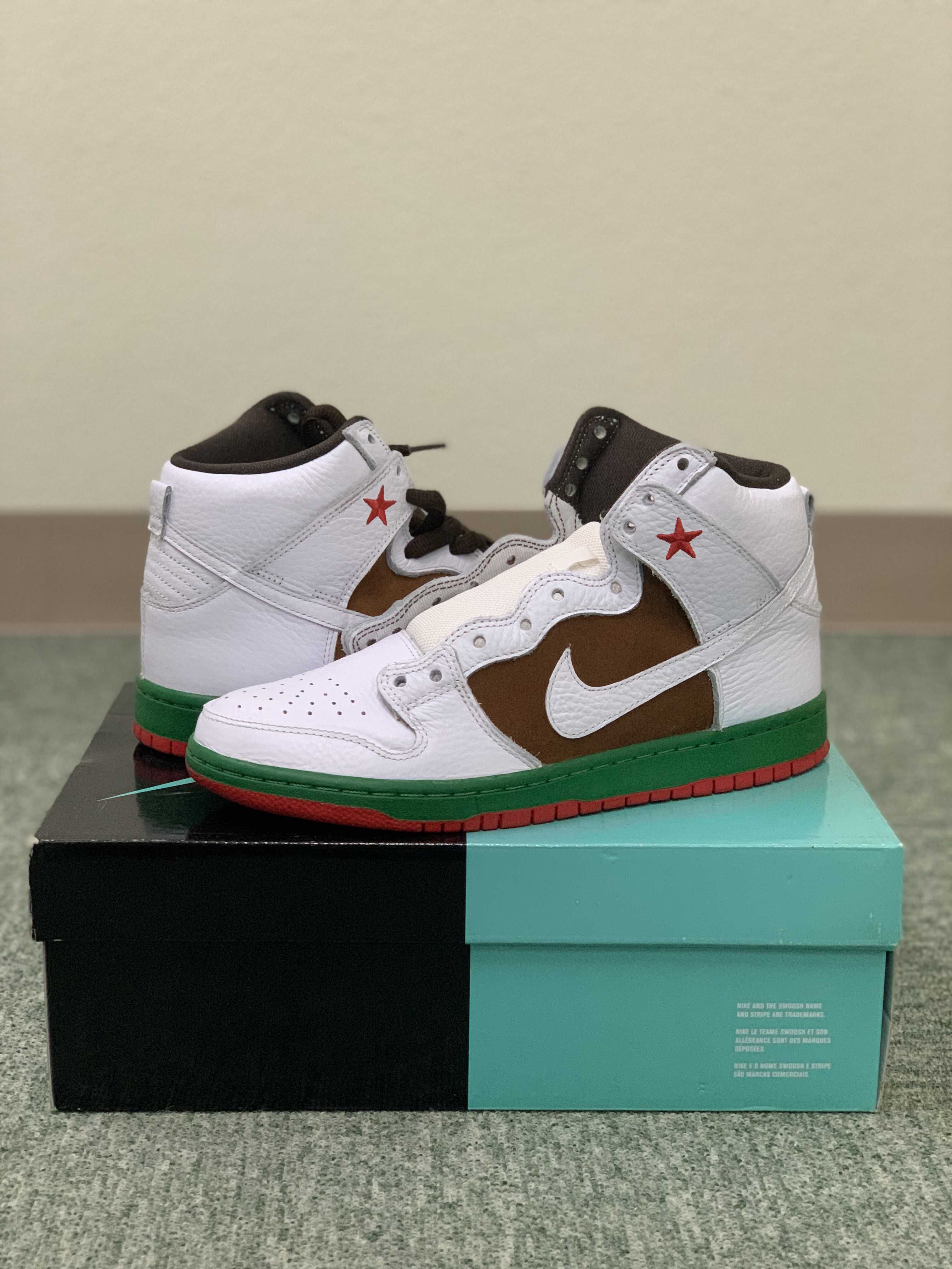 Nike SB Dunk High PRM "California"