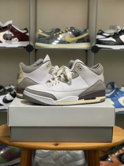 A Ma Maniere × Nike Women's Air Jordan 3 Retro SP "White/Medium Grey Violet Ore"