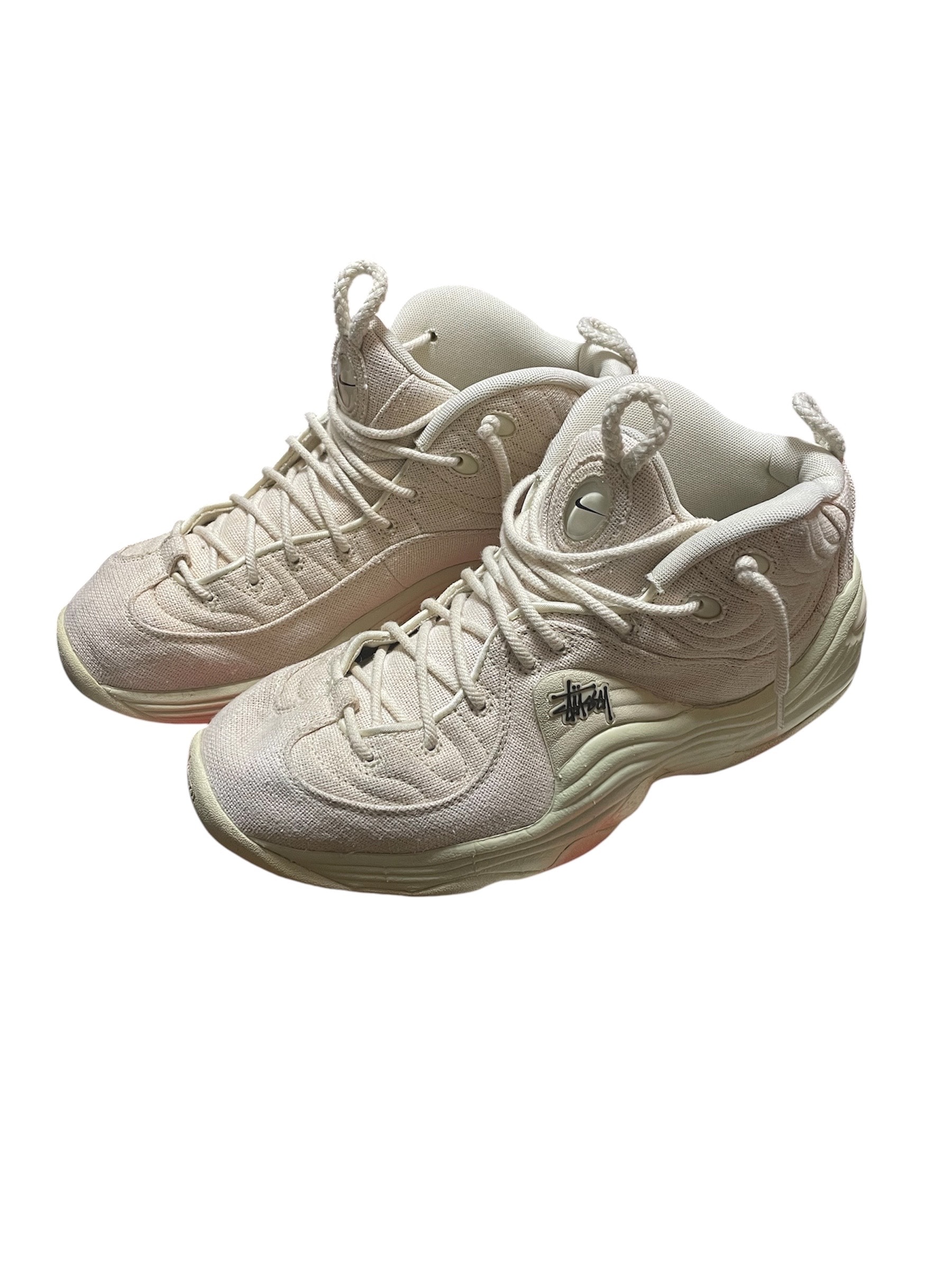Stussy × Nike Air Penny 2 "Fossil"