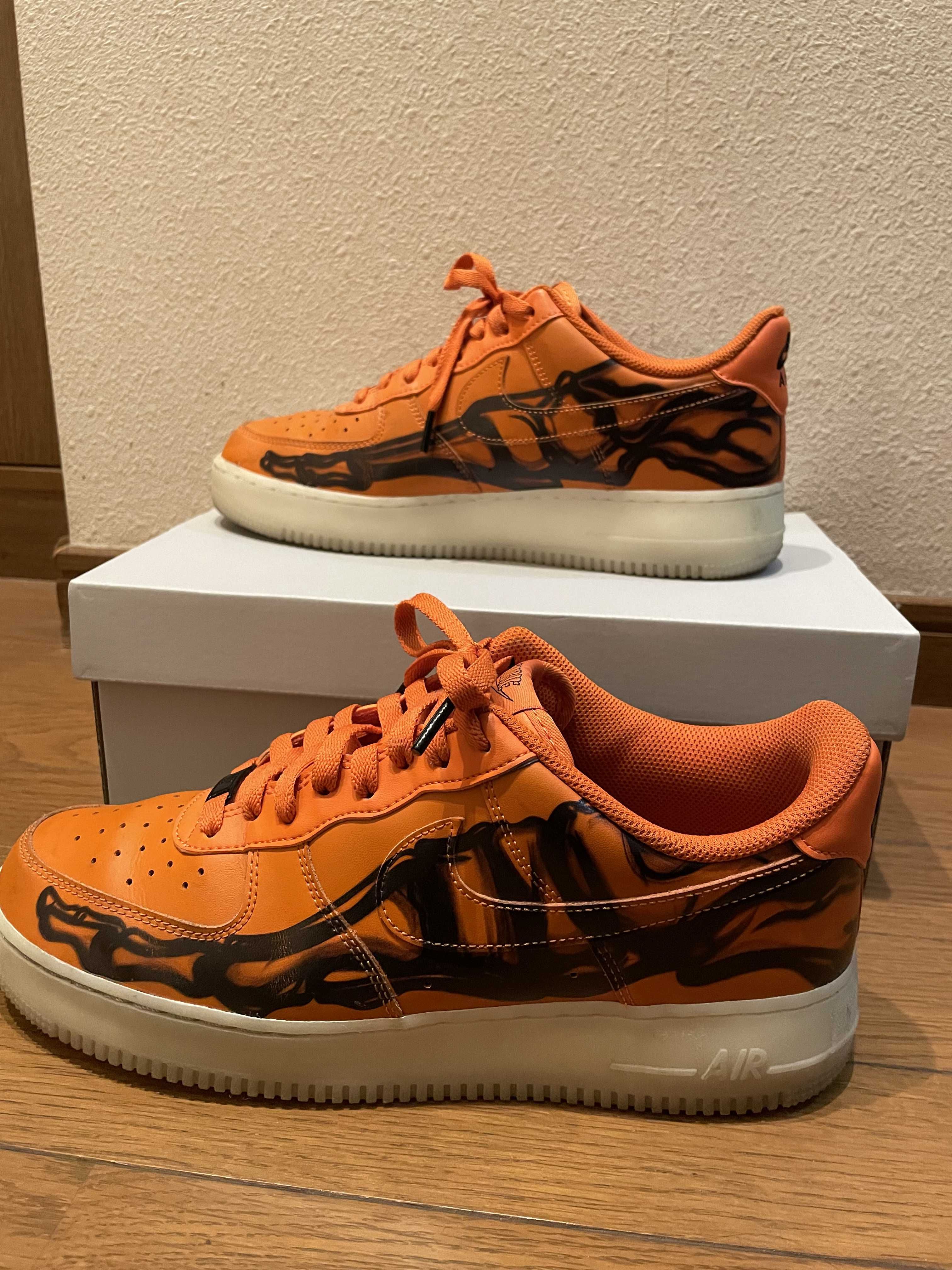 Nike Air Force 1 Low "Orange Skelton"
