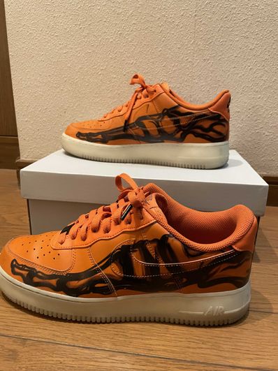 Nike Air Force 1 Low "Orange Skelton"