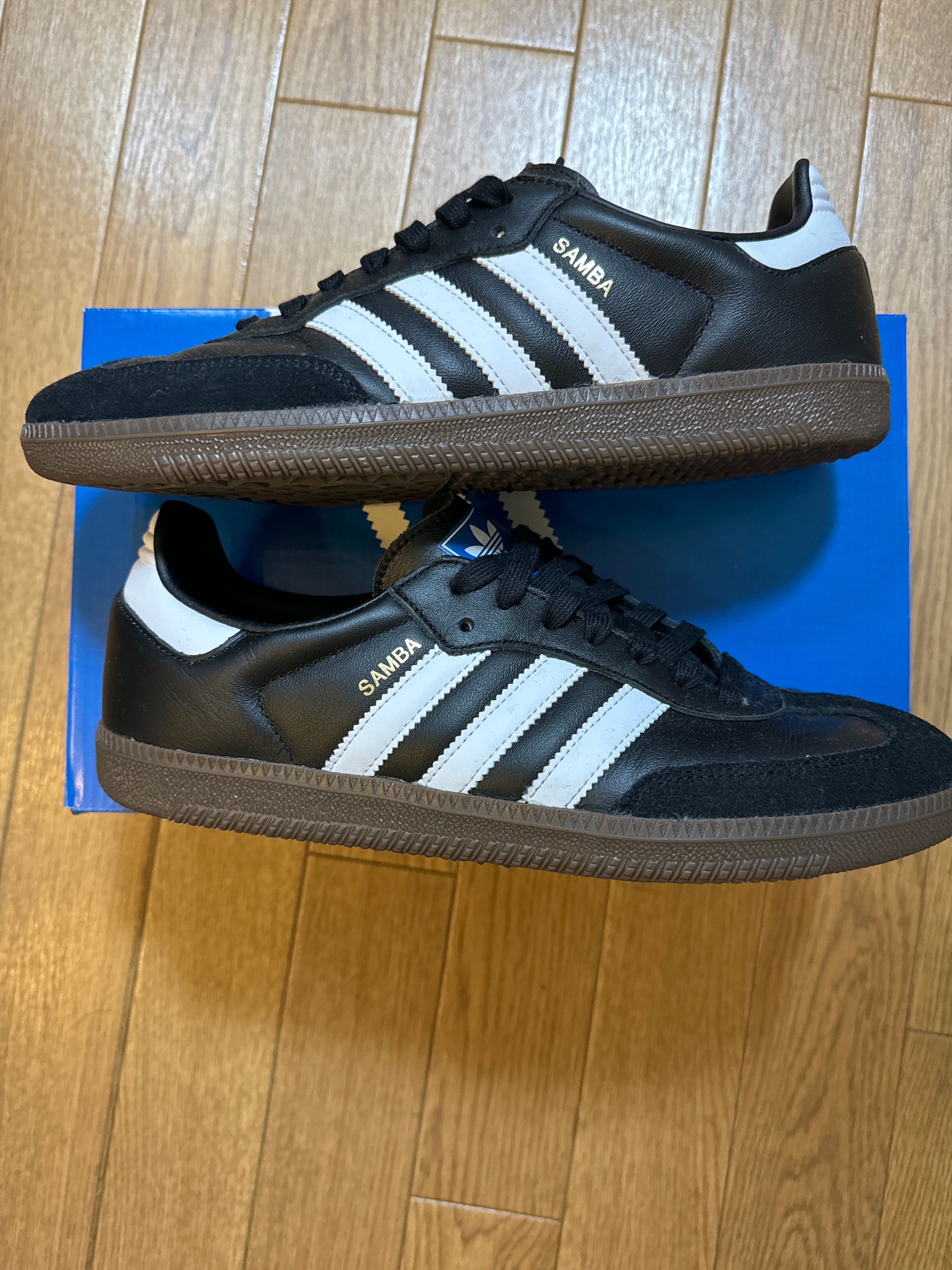 adidas Samba OG "Core Black/Cloud White/Gum"