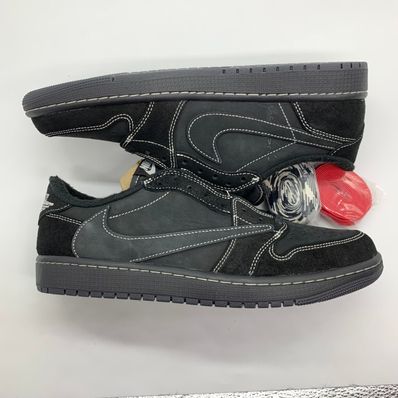 Travis Scott × Nike Air Jordan 1 Low OG SP "Black Phantom"