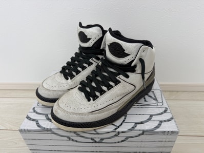 A Ma Maniere × Nike Air Jordan 2 "Airness/Sail and Burgundy"