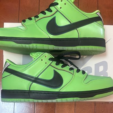 The Powerpuff Girls × Nike SB Dunk Low Pro QS "Buttercup"